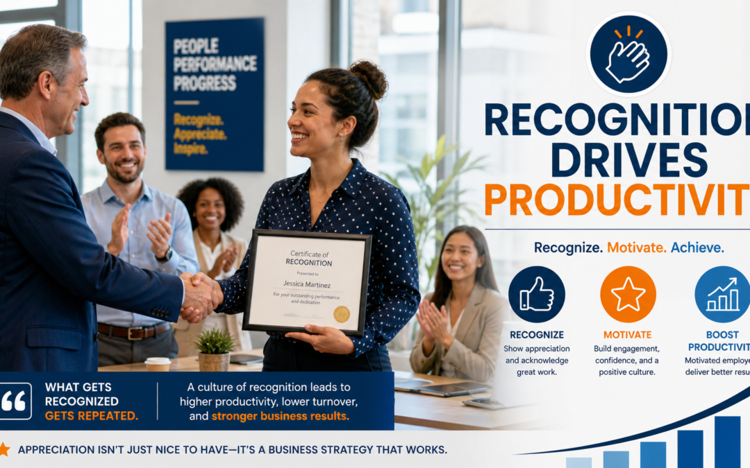 Celebrating recognition and productivity growth